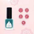 Pretty Nails Bundle 2 - Halal Breathable Nail Polish 521 Burnt Brick - Halal Breathable Nail Polish 520 Tropical Teal - Kocostar Nail Therapy Online now