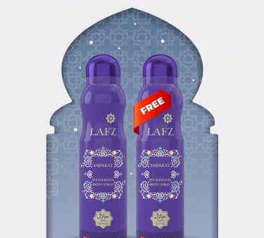 Halal Sadakat Body Spray For Women (Buy 1 Get 1 Free) on Sale