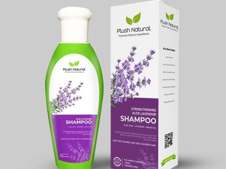 Plush Natural Strengthening Aloe Lavender Shampoo Supply