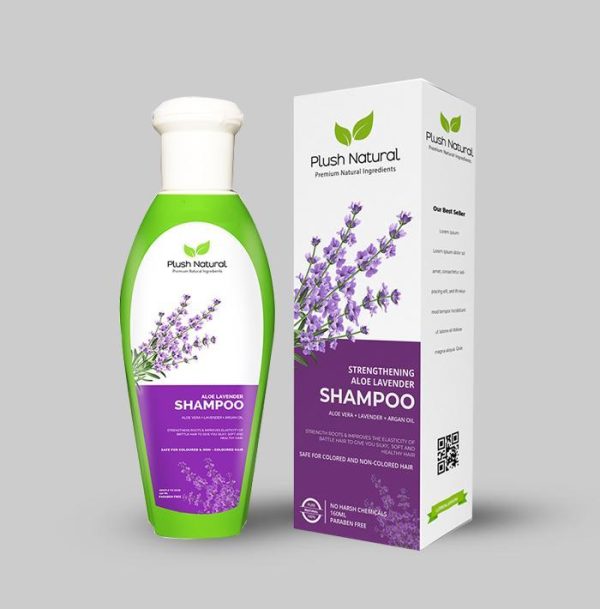 Plush Natural Strengthening Aloe Lavender Shampoo Supply