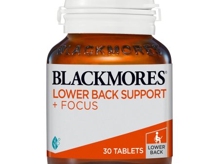 Blackmores Lower Back Support + Focus on Sale