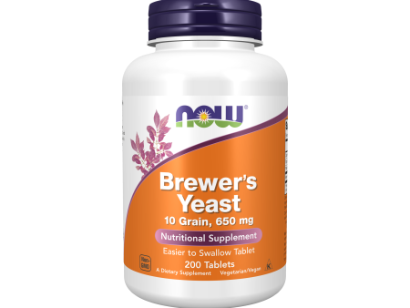 NOW Foods Brewer s Yeast 10 Grain 650mg For Discount