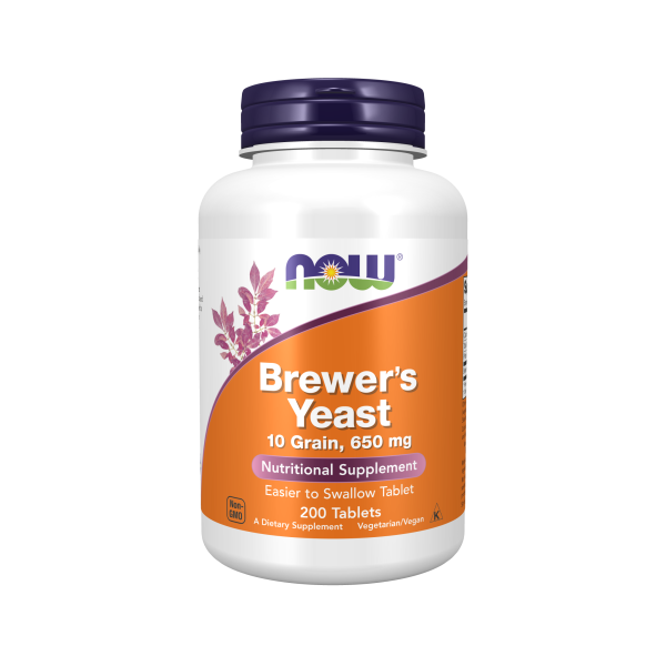 NOW Foods Brewer s Yeast 10 Grain 650mg For Discount