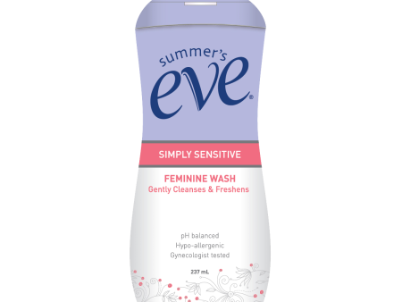 Summer s Eve Simply Sensitive Feminine Wash For Discount