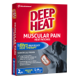 Deep Heat Muscular Pain Heat Patches Supply