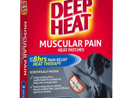 Deep Heat Muscular Pain Heat Patches Supply