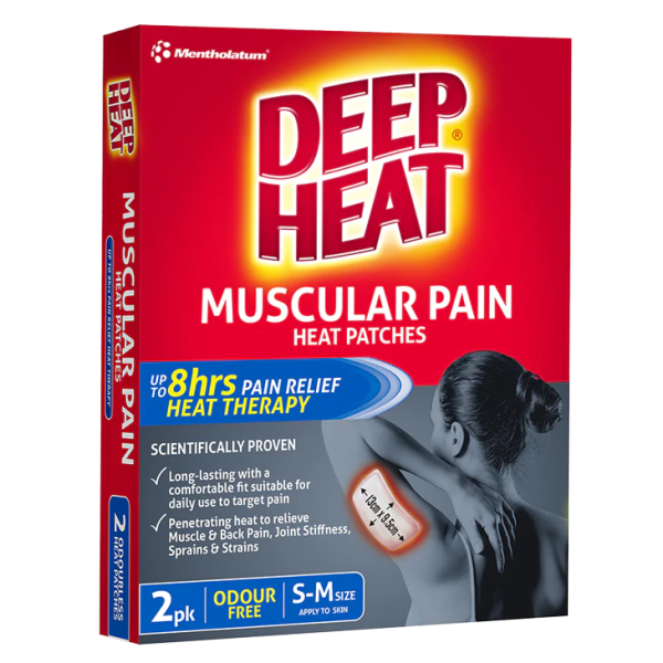 Deep Heat Muscular Pain Heat Patches Supply