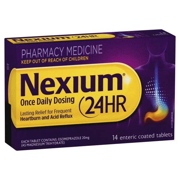 Nexium 24HR Once Daily Dosing For Sale