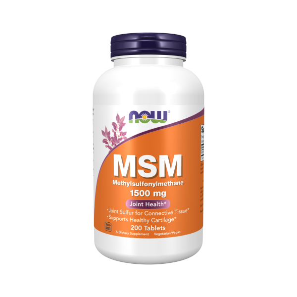 NOW Foods MSM 1500mg Hot on Sale