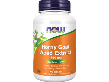 NOW Foods Horny Goat Weed Extract 750mg Sale