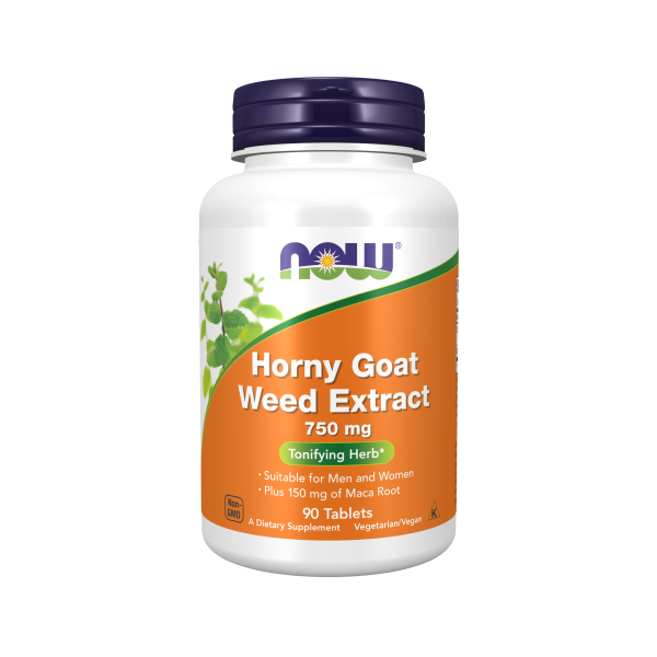 NOW Foods Horny Goat Weed Extract 750mg Sale