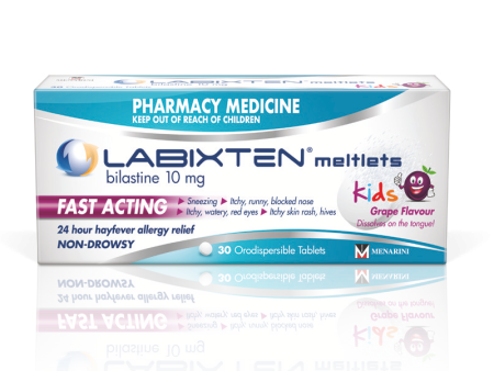 Labixten bilastine 10mg Melts for Kids Supply