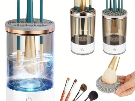 3-in-1 Automatic Makeup Brush Cleaner Hot on Sale