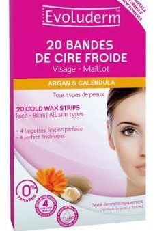 20 Cold Wax Strips - Face & Bikini Online now