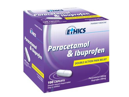 ETHICS Paracetamol & Ibuprofen Double Action Pain Relief For Sale