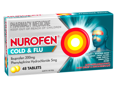 Nurofen Cold & Flu Tablets Multi-Symptom Relief For Discount