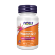 NOW Foods Vitamin D-3 1000 IU Chewable Online Hot Sale