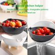 Multifunctional Vegetable Cutter with Drain Basket Supply