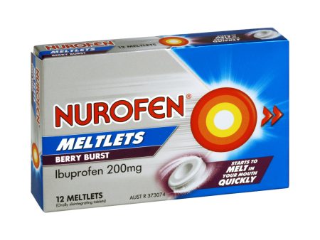 Nurofen Meltlets 200mg - Berry Burst Discount