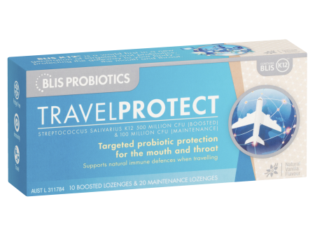 Blis TravelProtect with BLIS K12 - Natural Vanilla Flavour Fashion