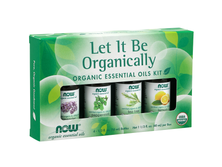 NOW Organic Essential Oils Let It Be Organically Kit Online