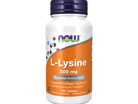 NOW Foods L-Lysine 500mg Online Sale