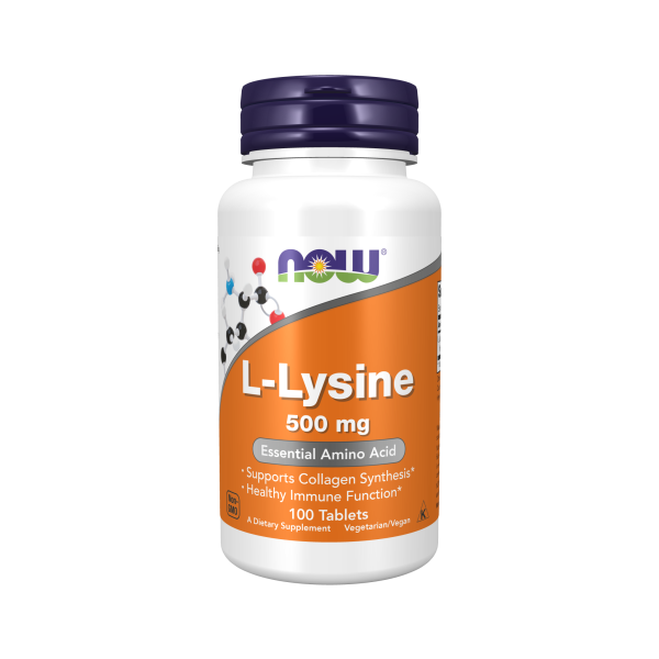 NOW Foods L-Lysine 500mg Online Sale