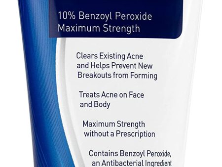 PanOxyl Acne Foaming Wash Benzoyl Peroxide 10% Maximum Strength Antimicrobial Supply