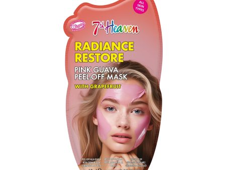 7th Heaven Radiance Restore Pink Guava Peel-Off Mask with Grapefruit Online Sale