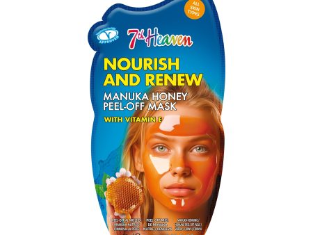 7th Heaven Nourish & Renew Manuka Honey Peel-Off Mask with Vitamin E Online