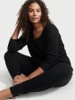 Victoria s Secret - Black Thermal Pajama Set Discount