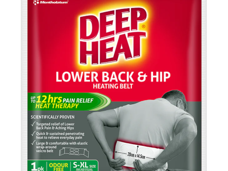 Deep Heat Lower Back & Hip Heating Belt Cheap