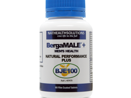 Nathealthsolutions BergaMALE+ Natural Performance Plus Online Hot Sale