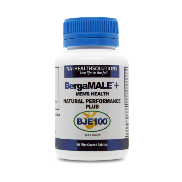 Nathealthsolutions BergaMALE+ Natural Performance Plus Online Hot Sale