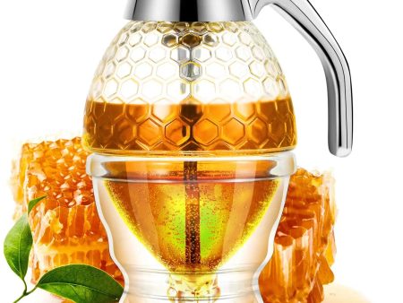 200ml Acrylic Honey Dispenser with Stand Online