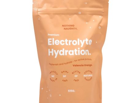 Nothing Naughty Premium Electrolyte Hydration - Valencia Orange Sale