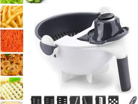 Multifunctional Vegetable Cutter with Drain Basket Supply