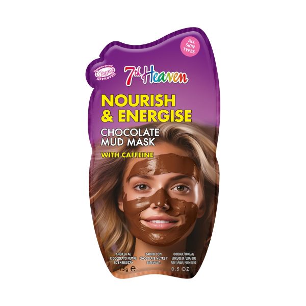 7th Heaven Nourish & Energise Chocolate Mud Mask with Caffeine Online