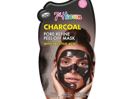 7th Heaven Charcoal Pore Refine Peel-Off Mask with Salicylic Acid Supply