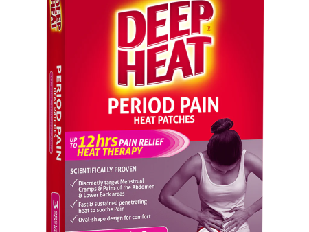 Deep Heat Period Pain Heat Patches For Cheap