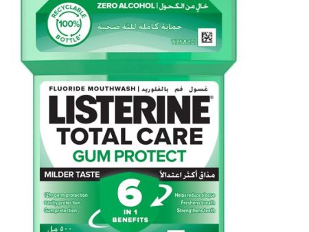 Listerine Teeth & Gum Defense, Milder Taste Soft Mint Mouthwash Supply