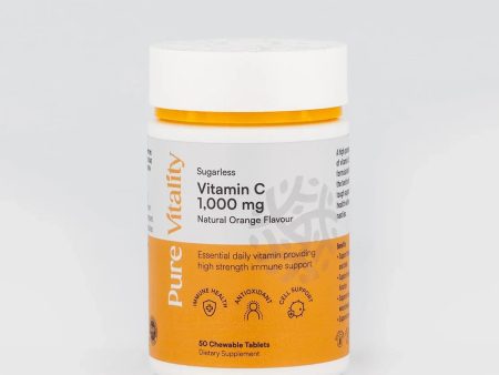 Pure Vitality Sugarless Vitamin C 1,000 mg Online Sale