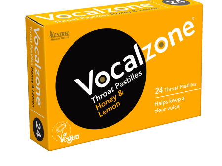 Vocalzone Throat Pastilles - Honey & Lemon Online Hot Sale