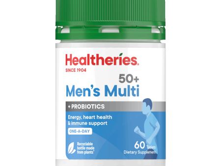 Healtheries 50+ Men s Multi with Probiotics One-A-Day Online