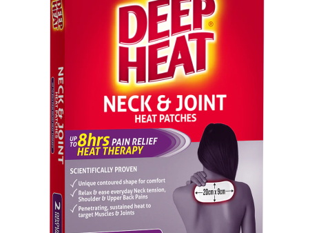 Deep Heat Neck & Joint Heat Patches Fashion