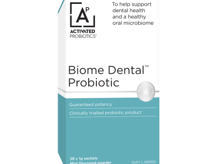 Activated Probiotics Biome Dental Probiotic Online now