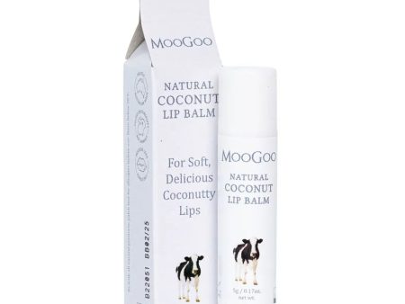 MooGoo Natural Coconut Lip Balm Online now