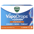 Vicks VapoDrops + Cough - Orange Menthol Fashion