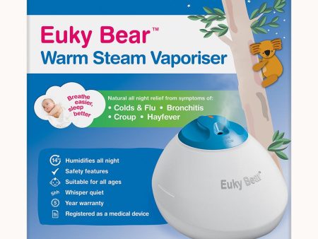 Euky Bear Warm Steam Vaporiser (Suitable for All Ages) For Discount