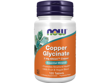 NOW Foods Copper Glycinate 3mg Albion Copper For Cheap